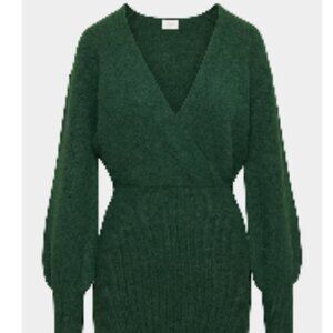 NEW Aritzia Wilfred Green Elsie Dress, size medium